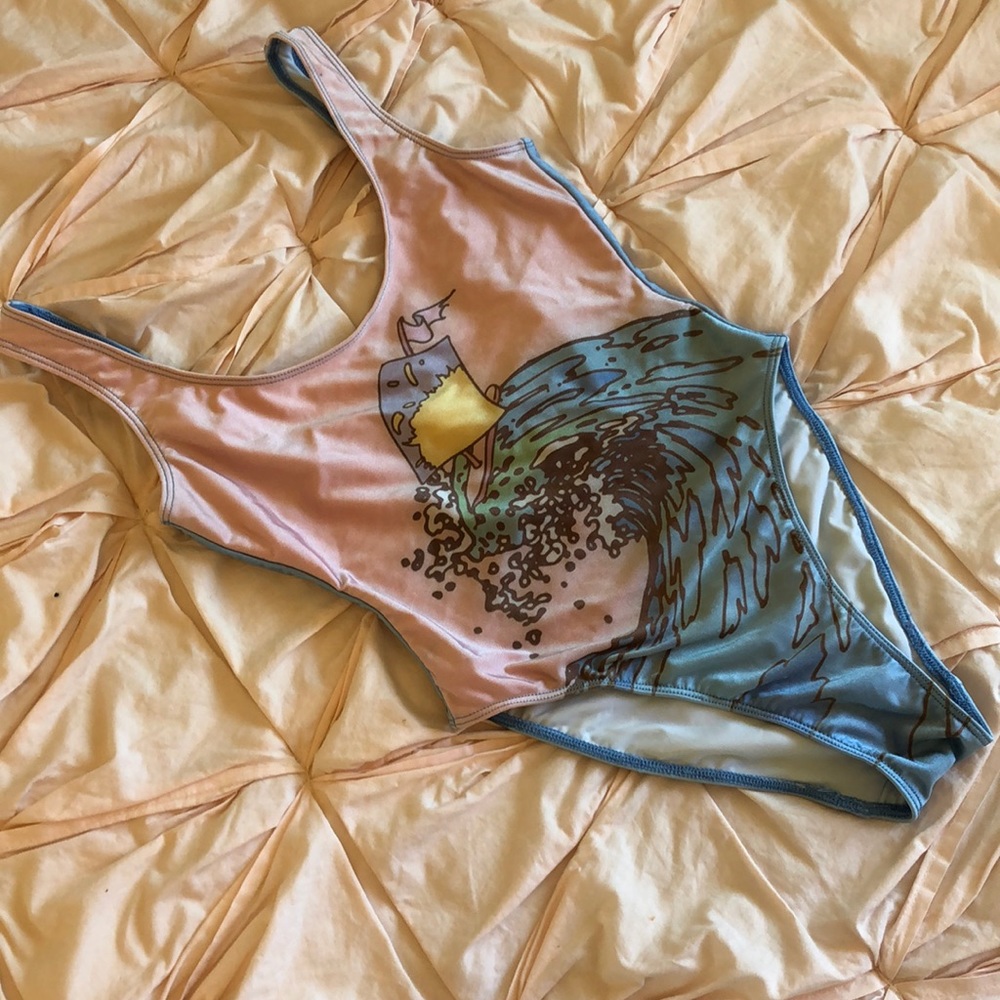 Urban Outfitters printed one piece